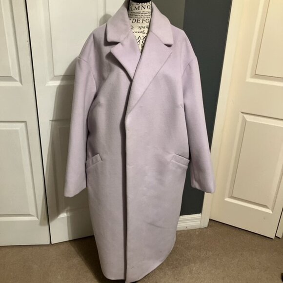 Asos Jackets & Blazers - Lavender overcoat